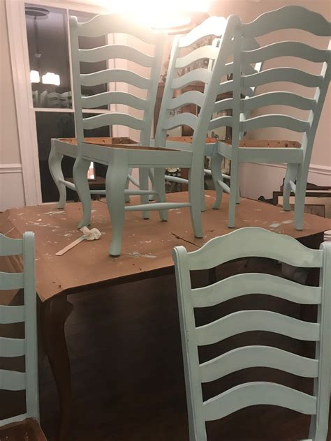 painting dining room chairs